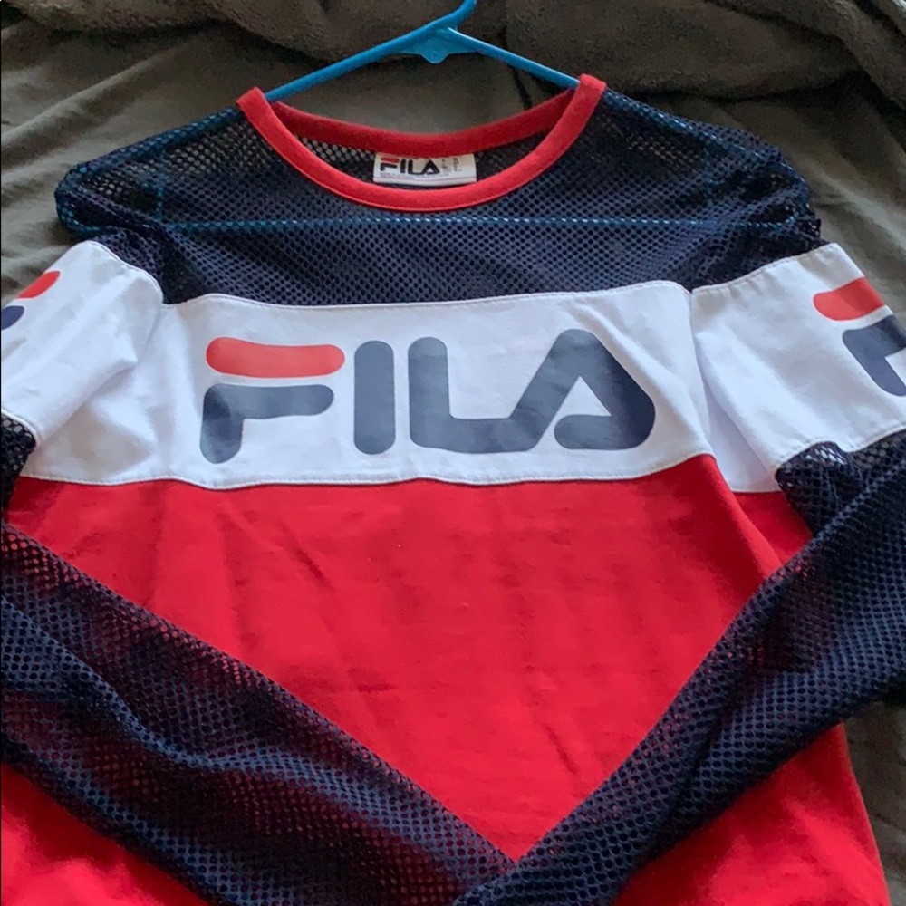 Crop fila shirt